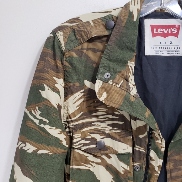 Levi's Camouflage lightweight lined jacket - Picture 8 of 14